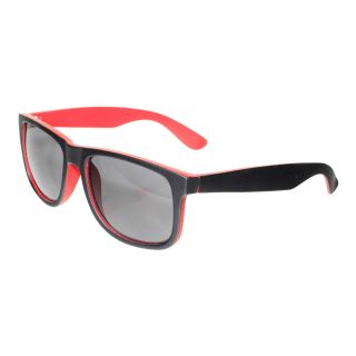 ARIZONA Contrast Color Sunglasses, Red, Mens