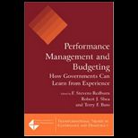 Performance Management And Budgeting