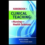Clinical Teaching in Nursing and Health Care