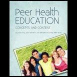 Peer Health Education Concepts and Co