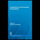 Leadership for Environmental Sustain.