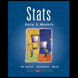 Stats Data and Models   With CD and Solution Manual and Card