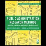 Public Administration Research Methods   With Access