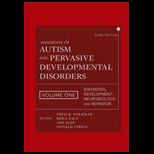 Handbook of Autism and Pervasive Developmental Disorders, Diagnosis, Development, Neurobiology, and Behavior, Volume 1