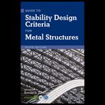 Guide to Stability Design Criteria