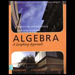 Exploring Introductory and Intermediate Algebra 112CUSTOM<