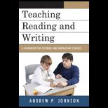 Teaching Reading and Writing A Guidebook for Tutoring and Remediating Students