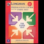 Longman Preparation Course for the TOEFL Paper Test   With CD