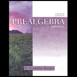 Prealgebra  Worktext