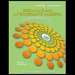 Beginning and Intermediate Algebra (Ll)   Notebook and Access