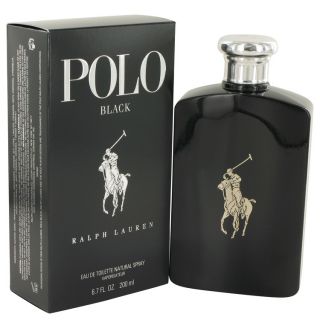 Polo Black for Men by Ralph Lauren EDT Spray 6.7 oz