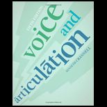 Voice and Articulation