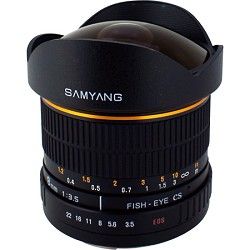 Samyang 8mm F3.5 Fisheye Lens for Canon