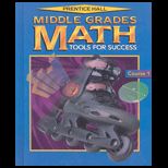 Middle Grades Math  Tools for Success Course 1  Package