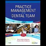 Practice Management for Dental Team  Text