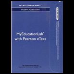 MyEducationlab With Pearson Etext Access