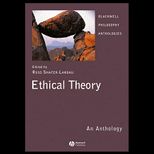 Ethical Theory An Anthology