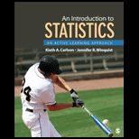 Introduction to Statistics An Active Learning Approach