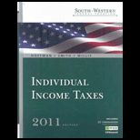 South Western Federal Taxation 2011  Individual Income Taxes 2011   With CD and Card