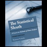 Statistical Sleuth Student Solution Manual