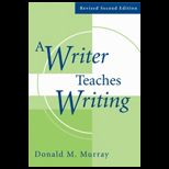 Writer Teaches Writing, Revised