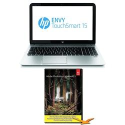 Hewlett Packard Envy TouchSmart 15.6 15 j170us Notebook   Quad Core Photoshop L