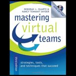 Mastering Virtual Teams  Strategies, Tools, And Techniques That Succeed   With CD
