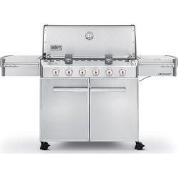 Weber Summit S 620 Stainless Steel 6 Burner Propane Gas Grill