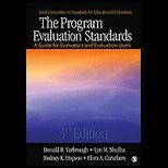Program Evaluation Standards  Guide for Evaluators and Evaluations Users