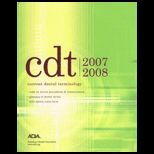 CDT  2007 2008 Current Dental Terminology