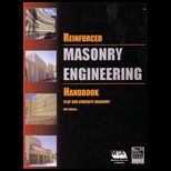 Reinforced Masonry Engineering Handbook  Clay / Concrete Masonry