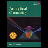Analytical Chemistry / With CD