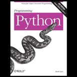 Programming Python   With CD