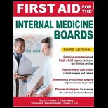 First Aid for Internal Medicine Boards