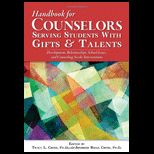 Handbook for Counselors Services Stud. With 