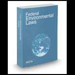 Federal Environmental Laws 2013