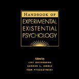 Handbook of Experimental Existential Psychology