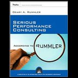 Serious Performance Consulting  According to Rummler