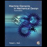 Machine Elements in Mechanical Design   With CD