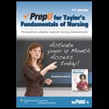 PrepU for Fundamentals of Nursing   Access (12 Month)
