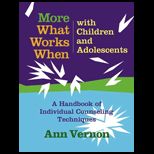 More What Works With Children and Adolescents