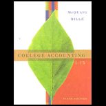College Accounting 1 13   With CD and Working Papers With Study Guide 1 13