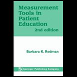 Measurement Tools in Patient Education