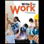 Write for Work  Building Language Skills