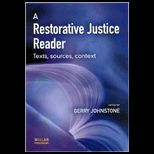 Restorative Justice Reader Text, Sources, Context