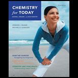 Chemistry for Today  General, Organic, and Biochemistry   Package