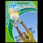Math Connects Concepts, Skills, and Problem Solving, Course 3