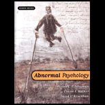 Abnormal Psychology / With CD ROM