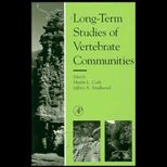 Long Term Studies of Vertebrate Communities
