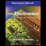 Electronics Principles and Application  Exper. Man. Text
